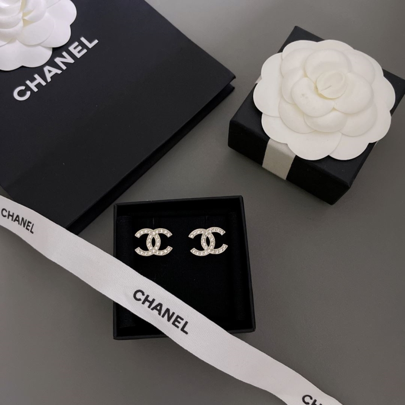 Ch*el earrings